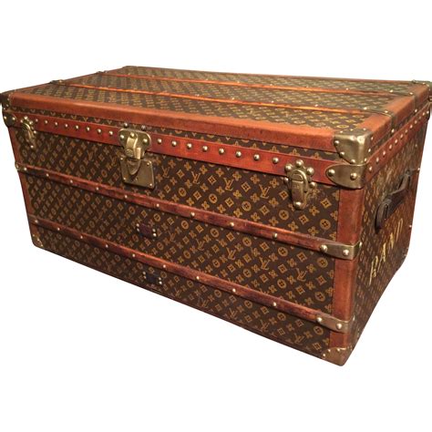 replica louis vuitton steamer trunk|louis vuitton vintage trunk.